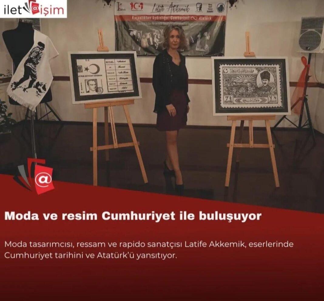 Moda ve Resim Cumhuriyet ile buluşuyor!